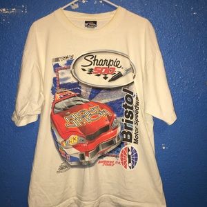 NASCAR “sharpie 500” 2002 shirt